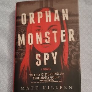 Orphan Monster Spy by Matt Killeen - Red & Black Hardcover Novel